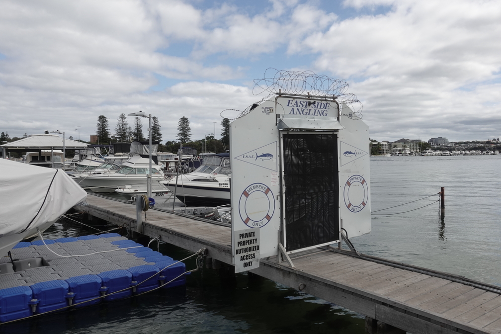 East Side Angling Club jetty