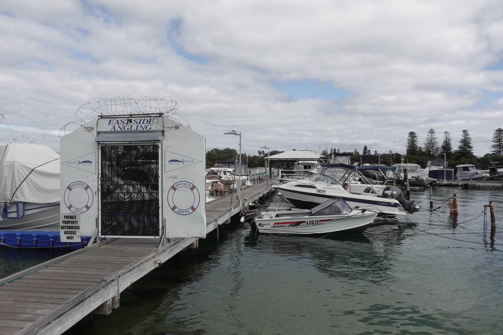 East Side Angling Club jetty