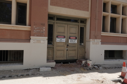 Redevelopment starting at the Robert Harper Building