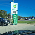 Stopping for fuel in Batemans Bay