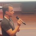 Me replying to a question at WikiCon