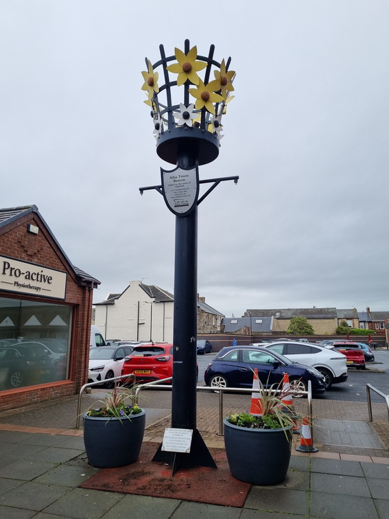 Troon fire beacon sculpture